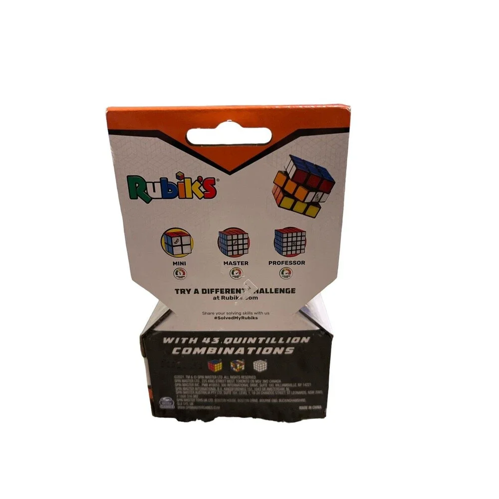 Genuine 3x3 Rubiks Cube Puzzle Brain Teaser OFFICIAL ORIGINAL rubics rubix New